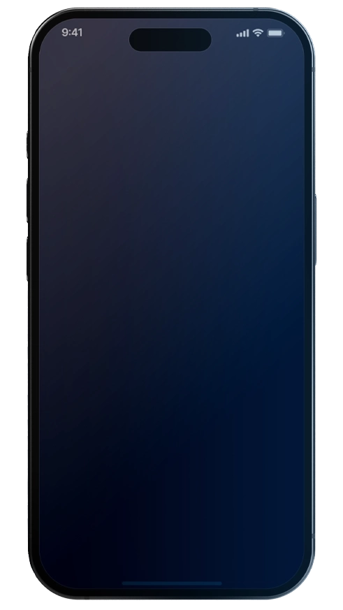 Mobile Handelsoberfläche von Klarvance
